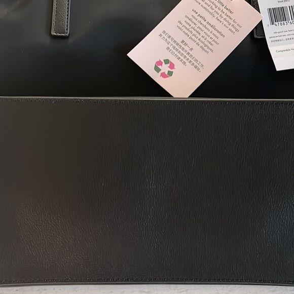 NWT-Kate Spade Nylon Black Tote-Reg-$249 - Picture 7 of 14